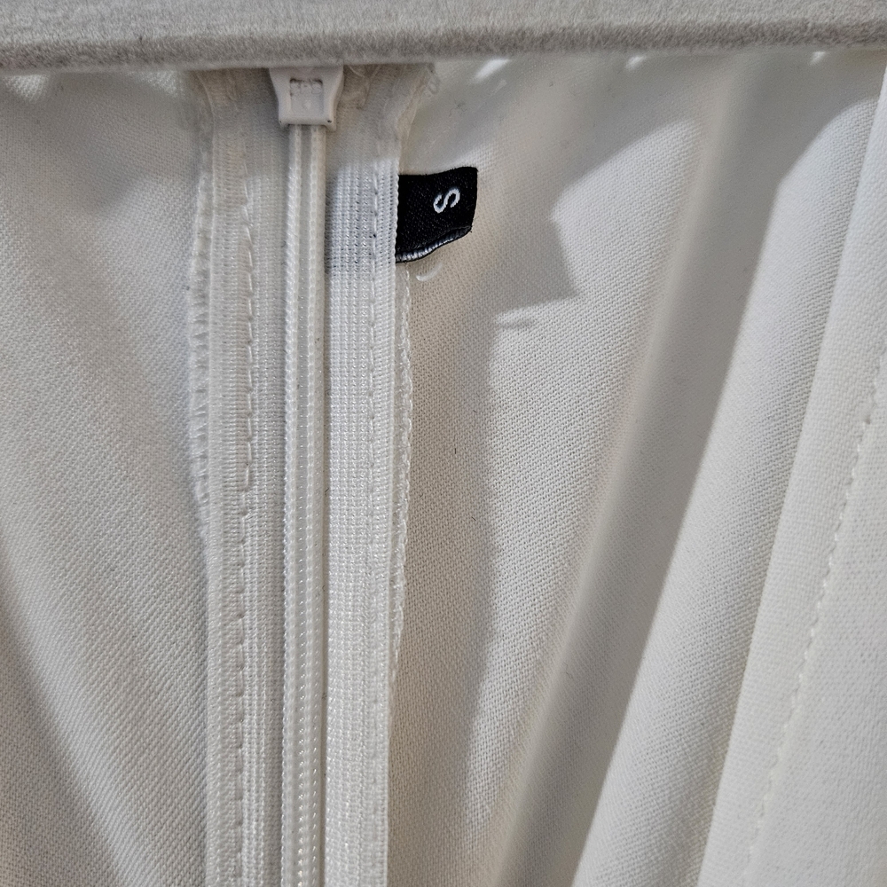 White Ruffle Dress - Picture 3 of 3